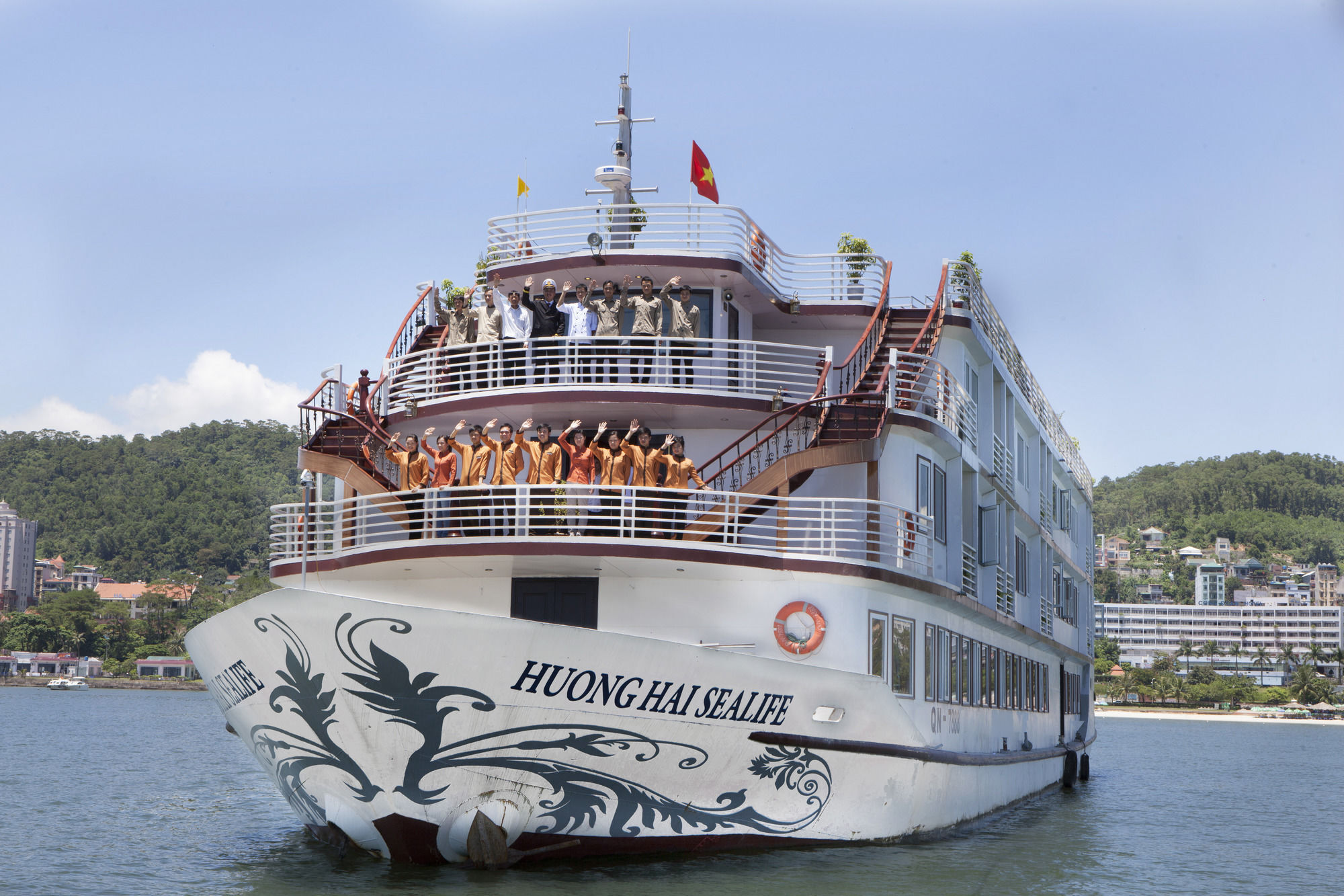 Huong Hai Sealife Cruise Ha Long Bagian luar foto